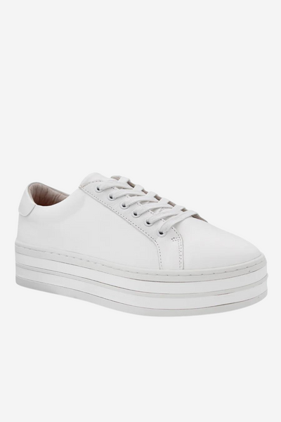 ORACLE PLATFORM SNEAKER White Frankie Co Clothing
