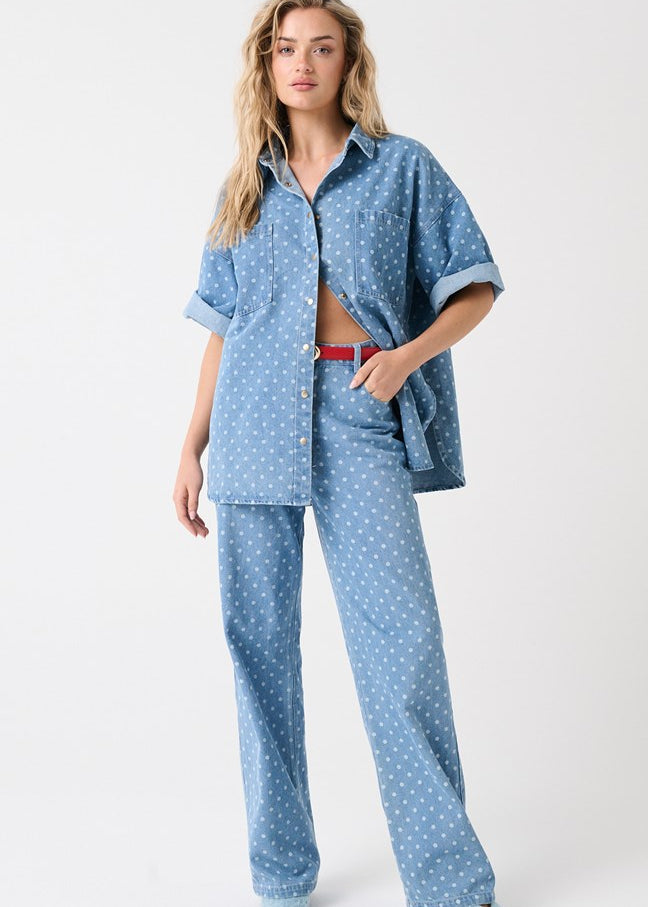 Stella Shirt - Spot Denim