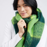 FIG SCARF - Green Check