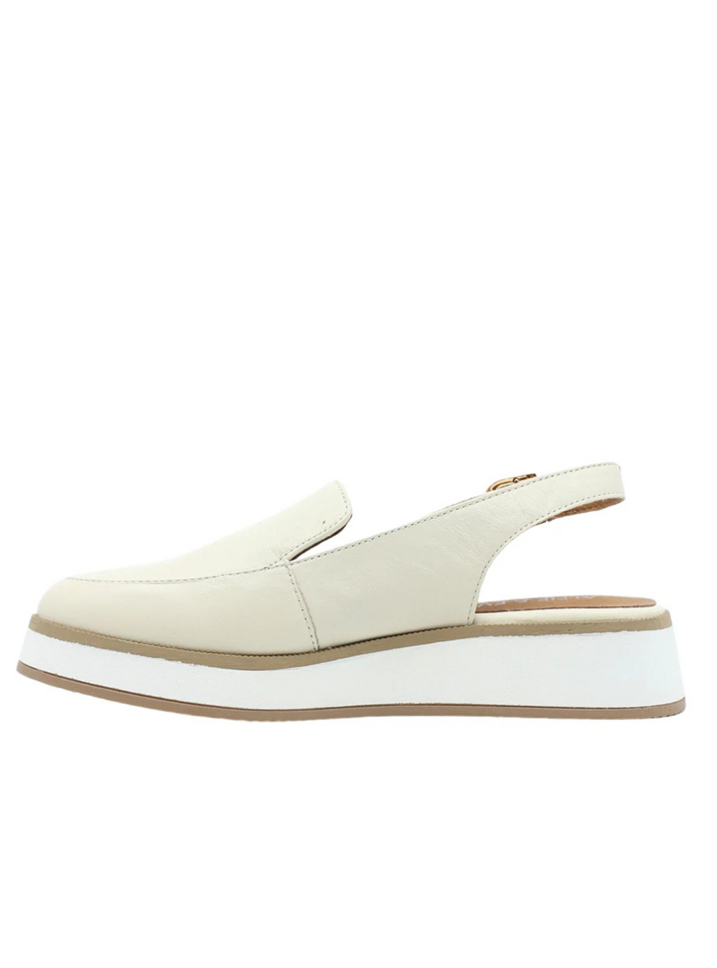 QUAKE PLATFORM LOAFER - Cream