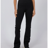 ACTIVE RIB FLARE LEGGING - Black
