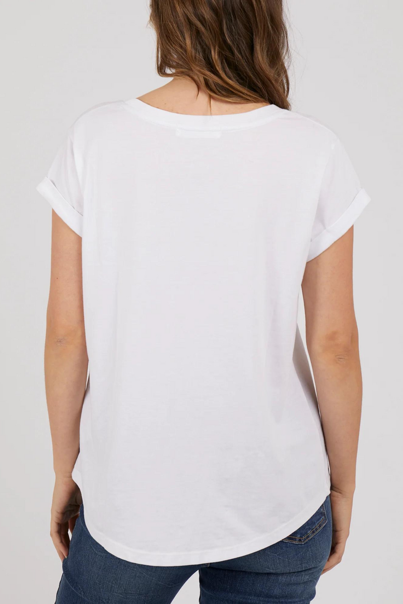 MANLY TEE - White