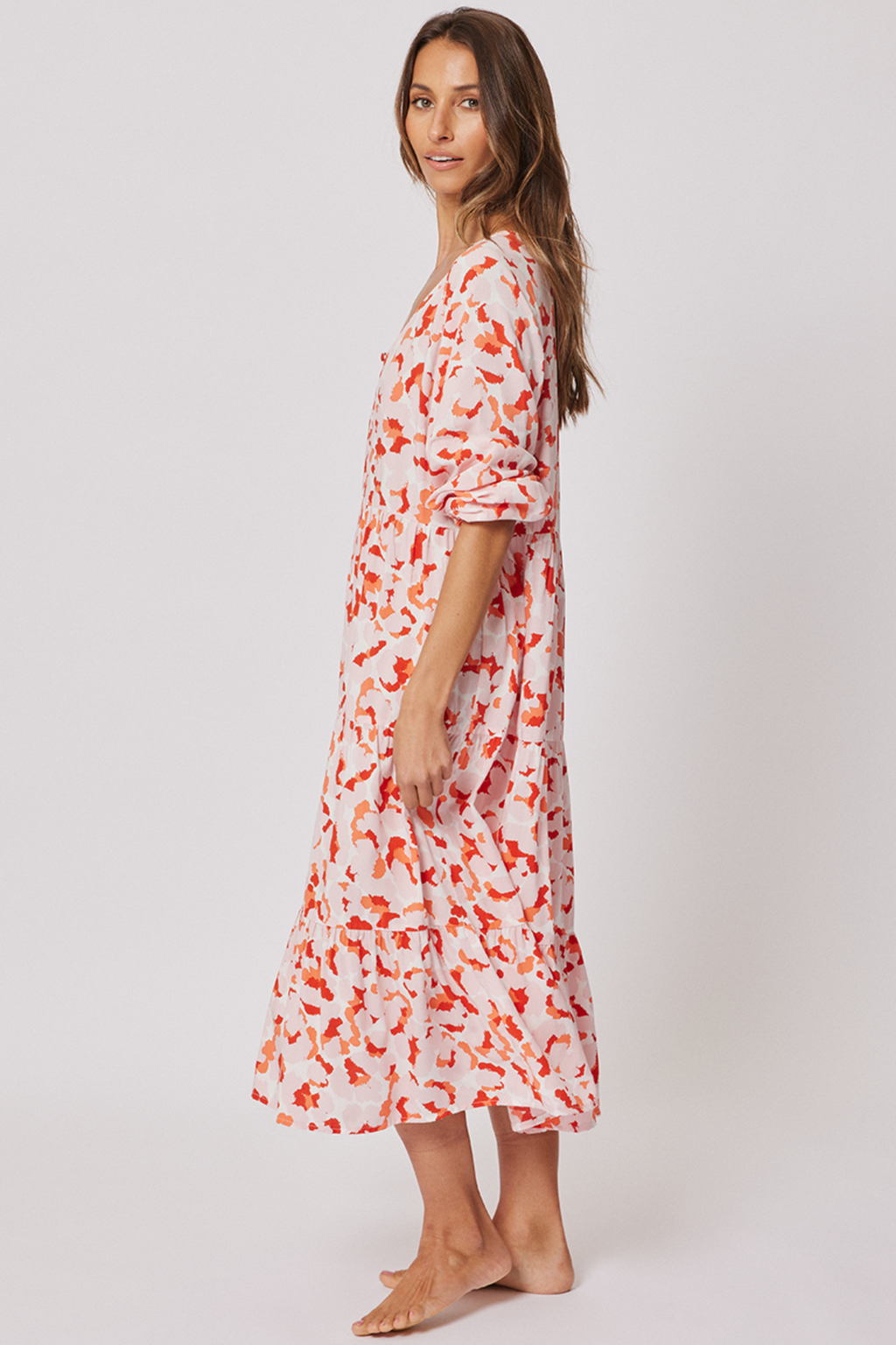 CALI MIDI DRESS Confetti Frankie Co Clothing