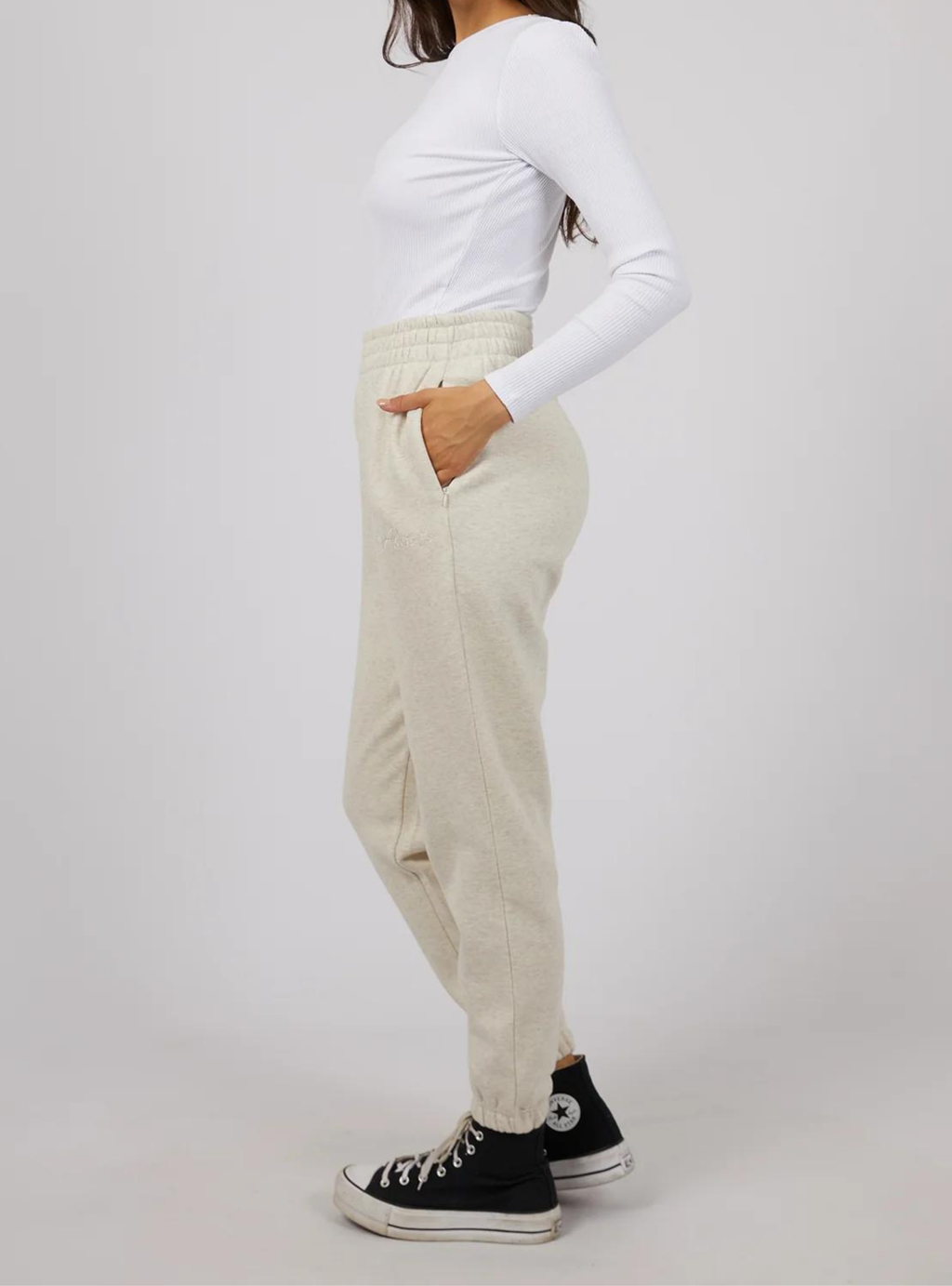 CLASSIC TRACKPANT - Oatmeal