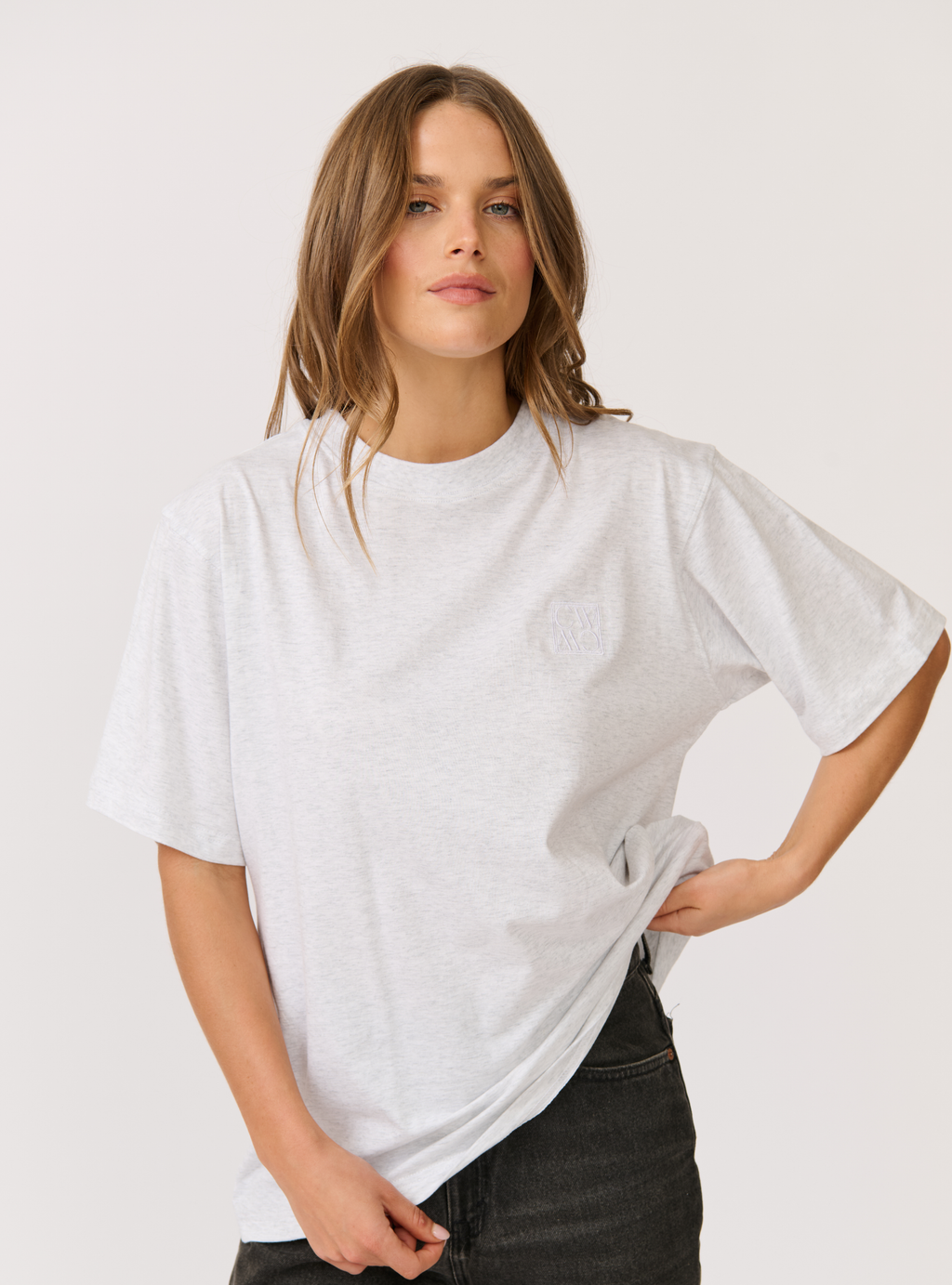 SOPHIE TEE - Grey Marle