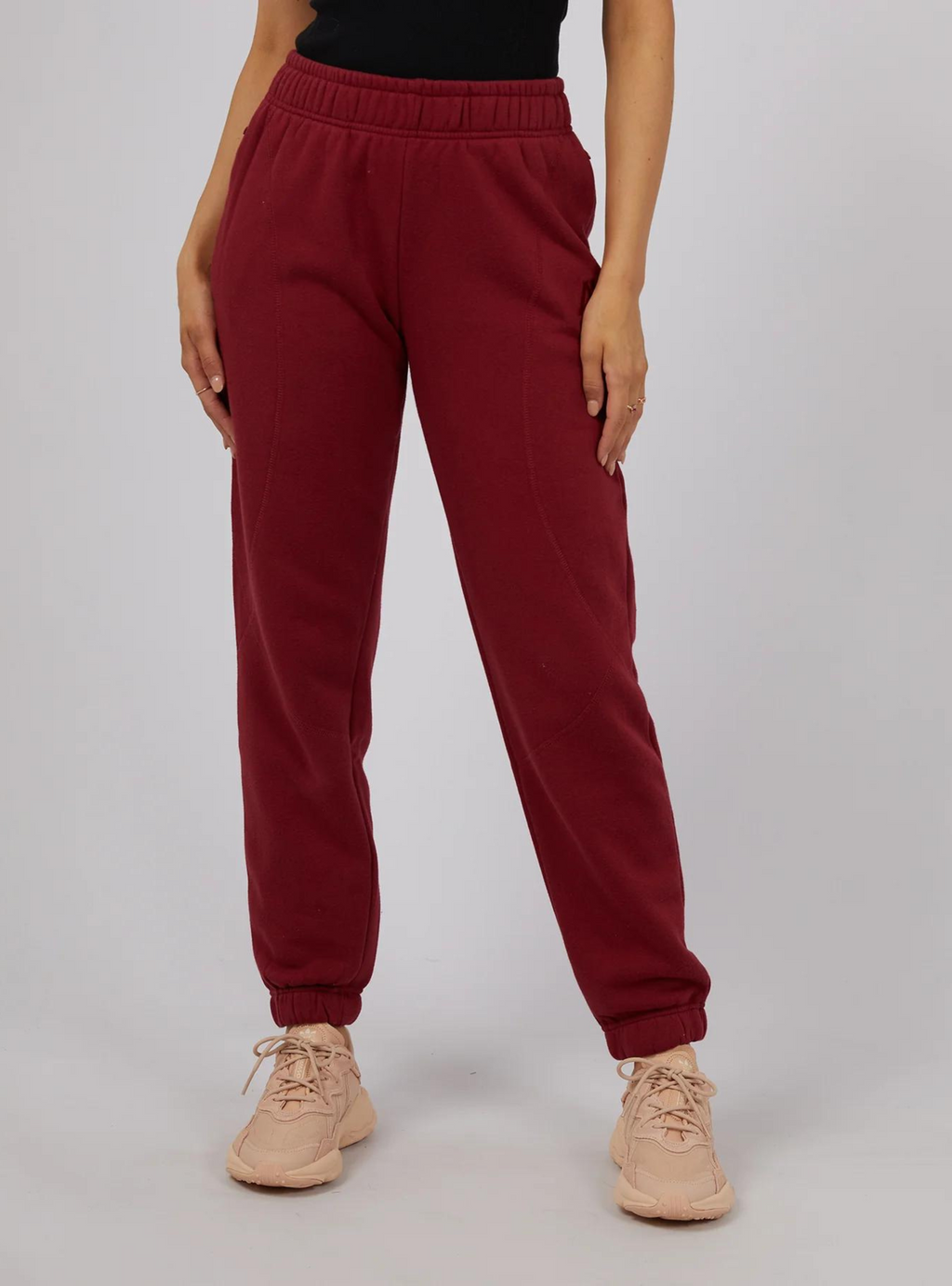 ACTIVE TONAL TRACKPANT - Port