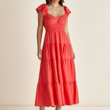 SADIE DRESS - Red