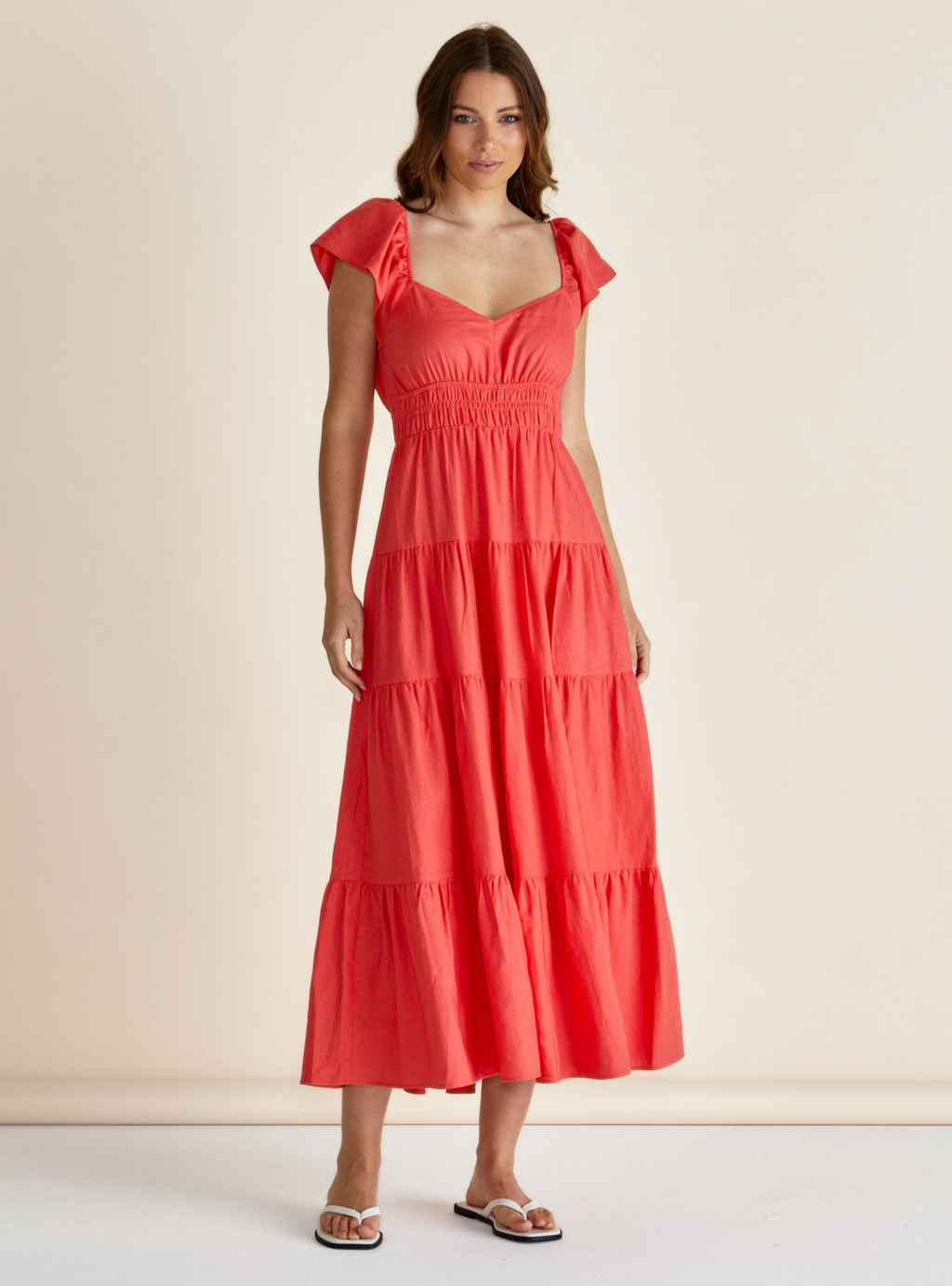 SADIE DRESS - Red
