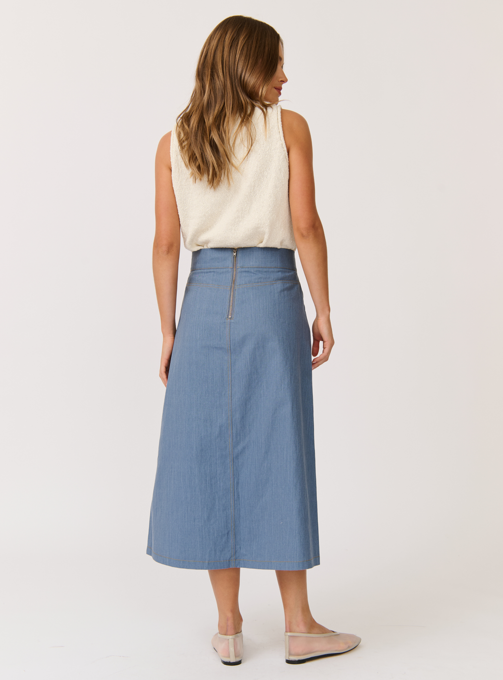 ASTRID SKIRT - Denim