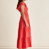 SADIE DRESS - Red