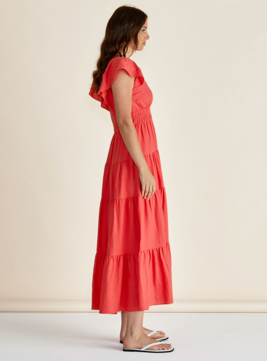SADIE DRESS - Red