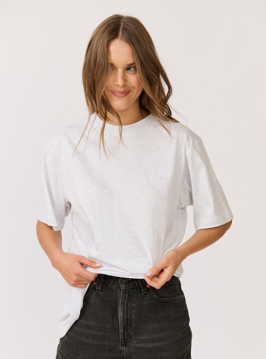 SOPHIE TEE - Grey Marle