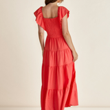 SADIE DRESS - Red