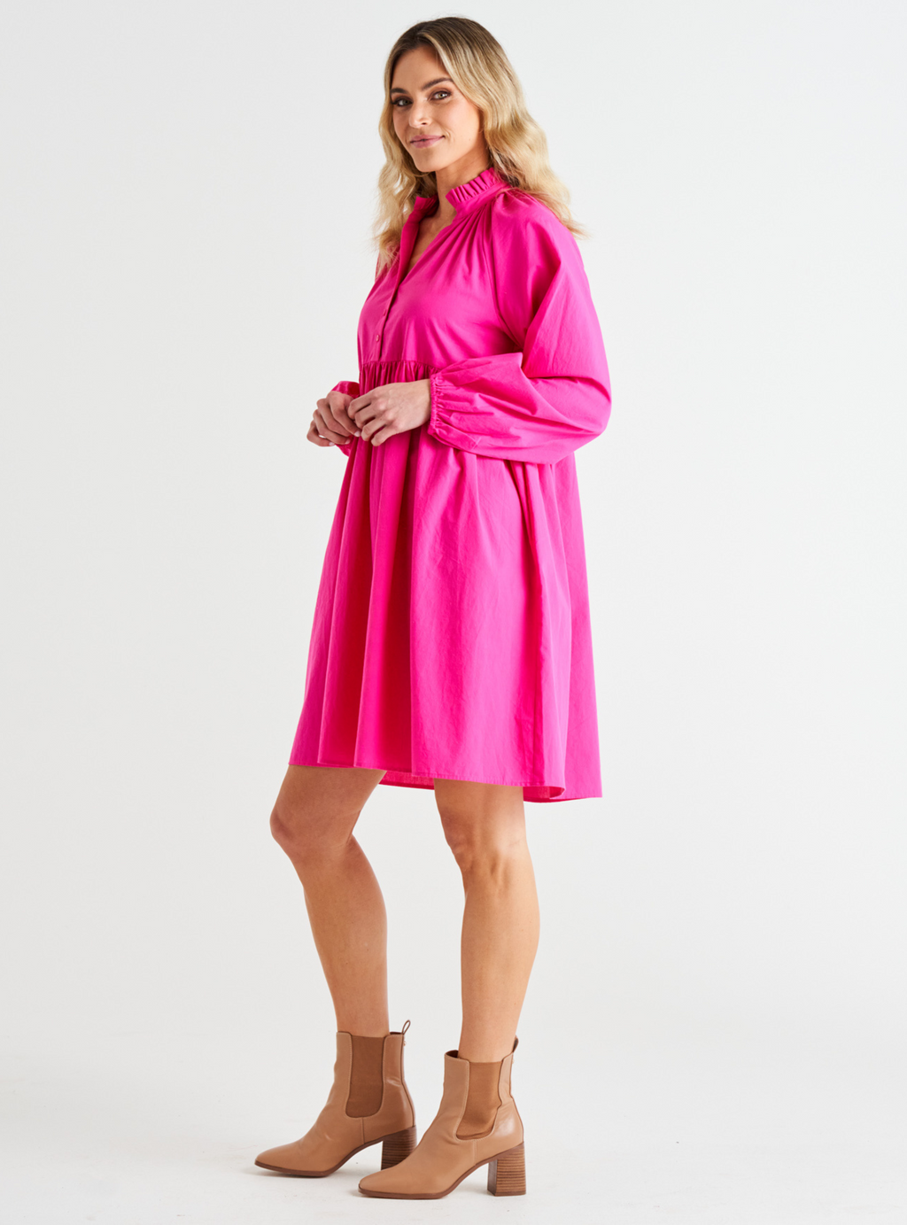 COTTAGE DRESS - Autumn Pink