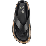 THEO PLATFORM THONGS - Black