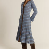Nesta Check Knit Dress