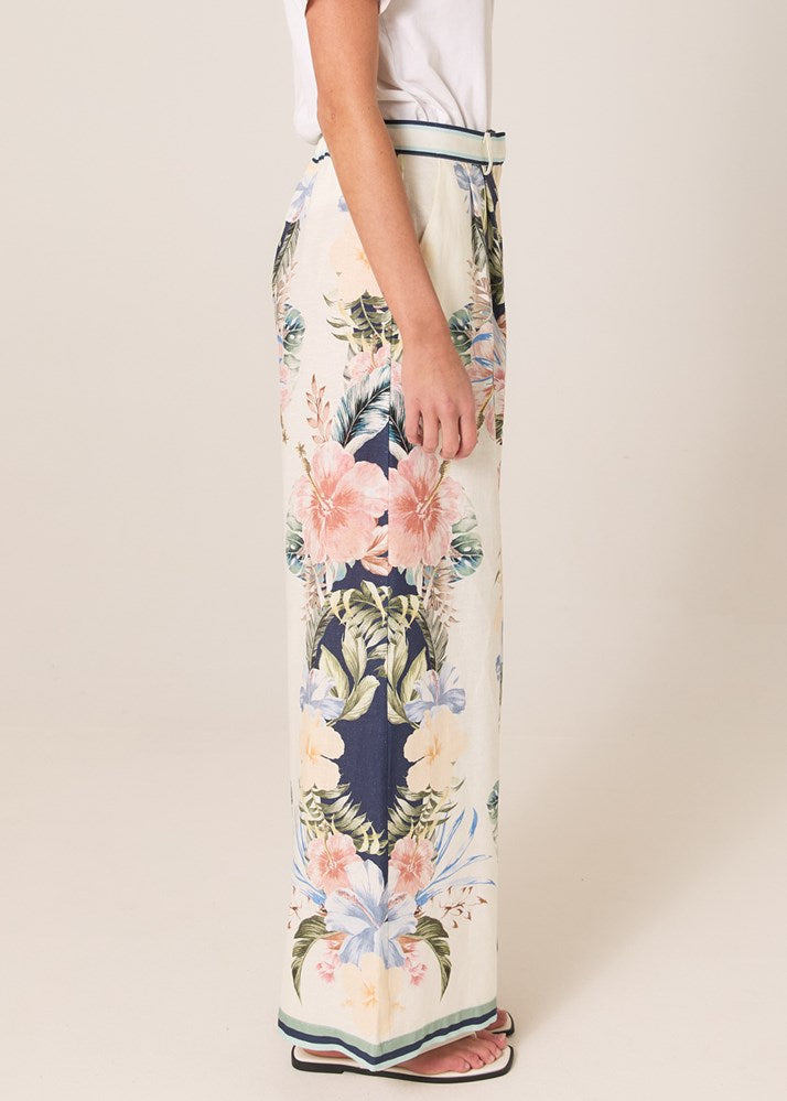 Solara Placement Print Pant