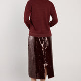 Oriane Sparkle V-Neck Knit