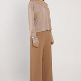 Oriane Sparkle V-Neck Knit