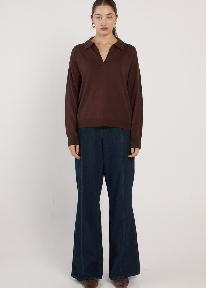 Solenne Polo Knit