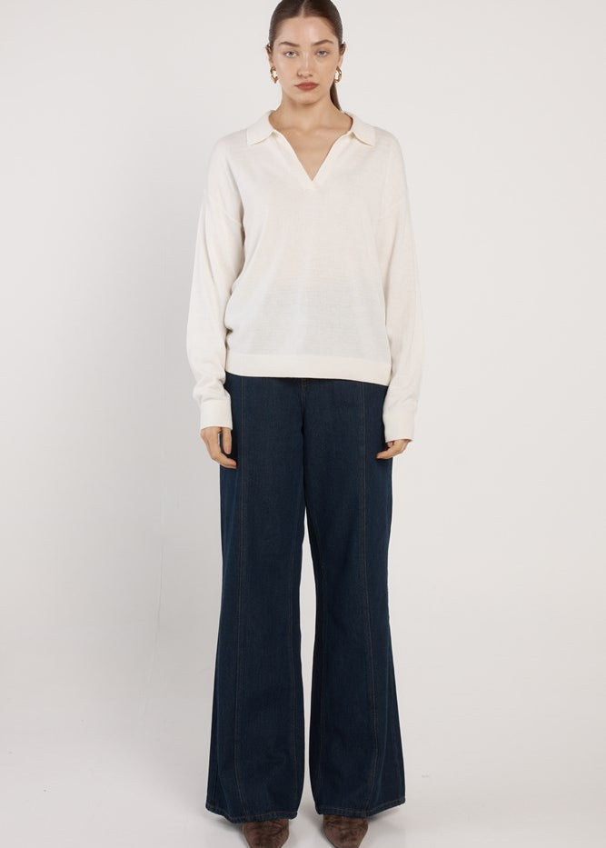 Solenne Polo Knit
