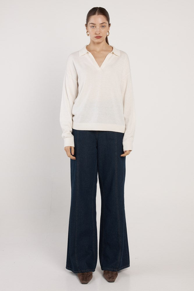 Solenne Polo Knit