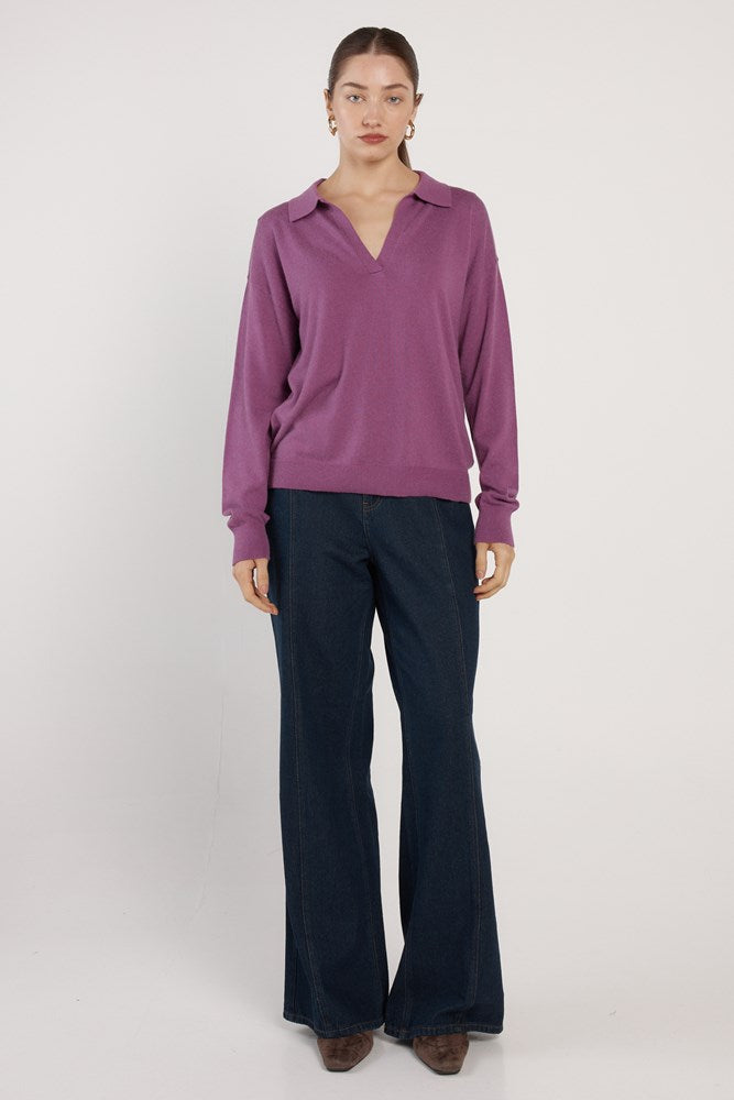 Solenne Polo Knit