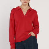 Solenne Polo Knit