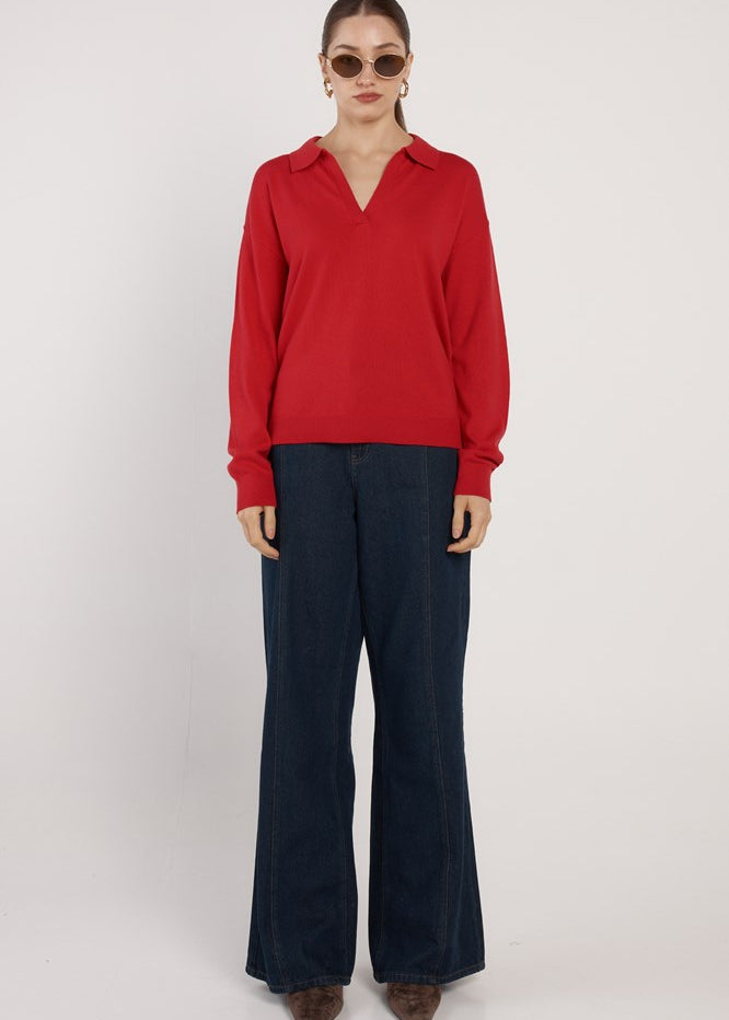 Solenne Polo Knit