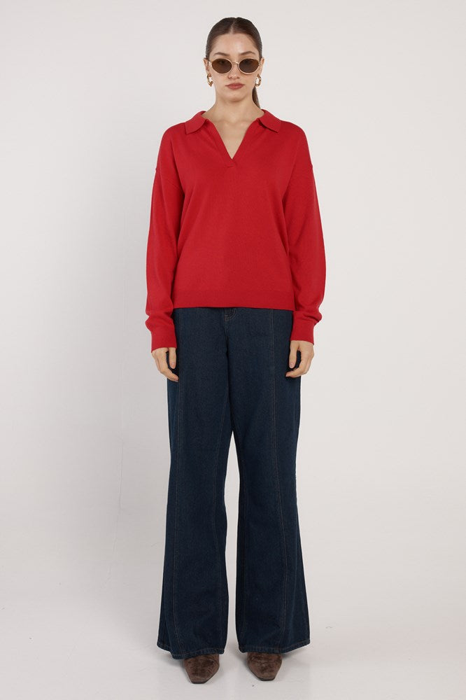 Solenne Polo Knit