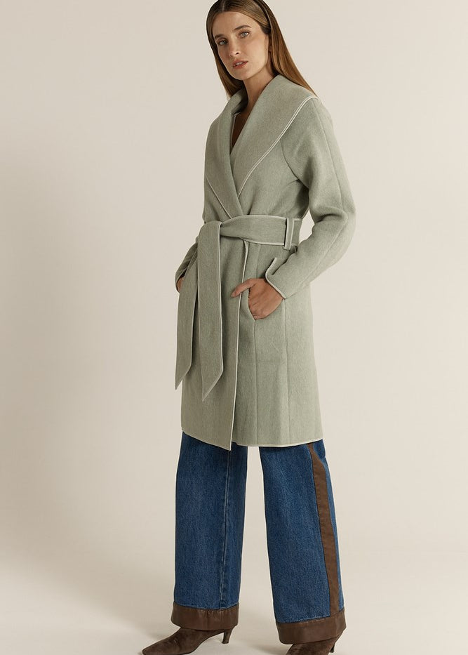 Fern Wool Blend Coat
