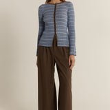 Nesta Check Knit Top