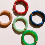 Tube Bracelet - Red