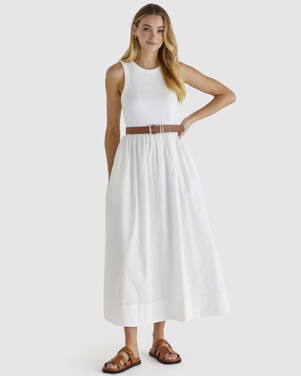 OPAL DRESS - White