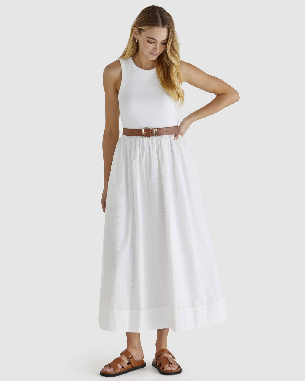 OPAL DRESS - White