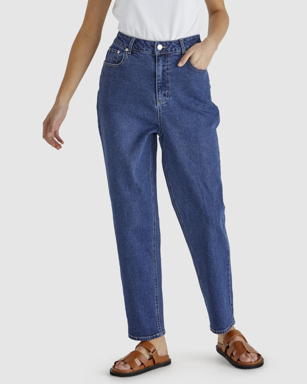 OLIVE JEAN - 78 Indigo Wash