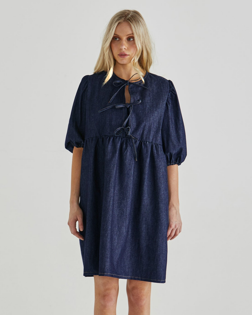 LENA DRESS - Rinse Wash