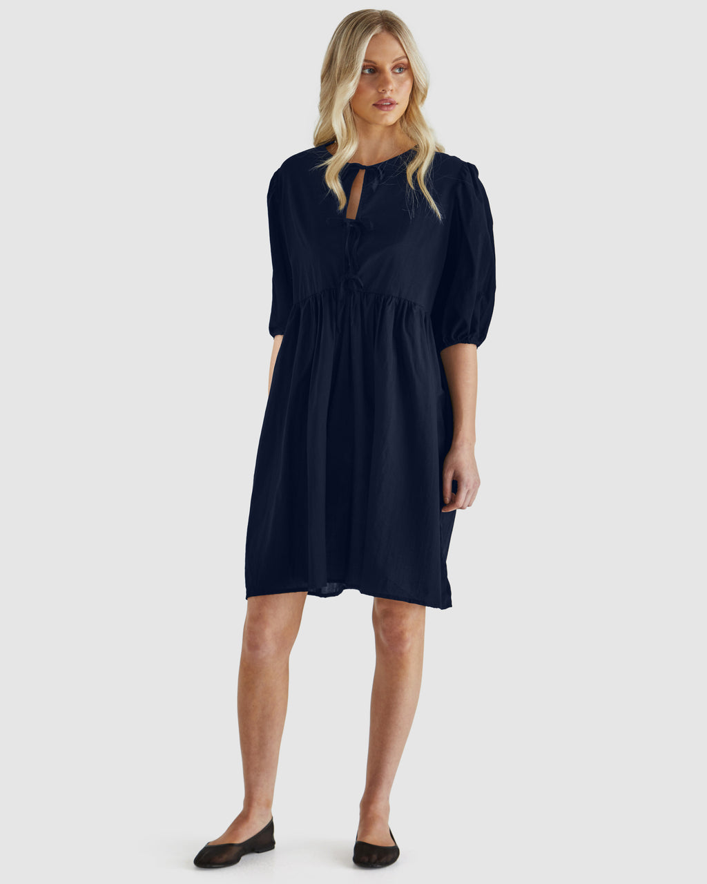 LENA DRESS - Rinse Wash