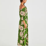 ANTONIE OFF SHOULDER DRESS - Moonflower
