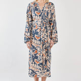 JANA OBI BELT DRESS - Wild Orchid