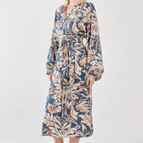 JANA OBI BELT DRESS - Wild Orchid