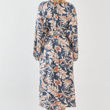 JANA OBI BELT DRESS - Wild Orchid