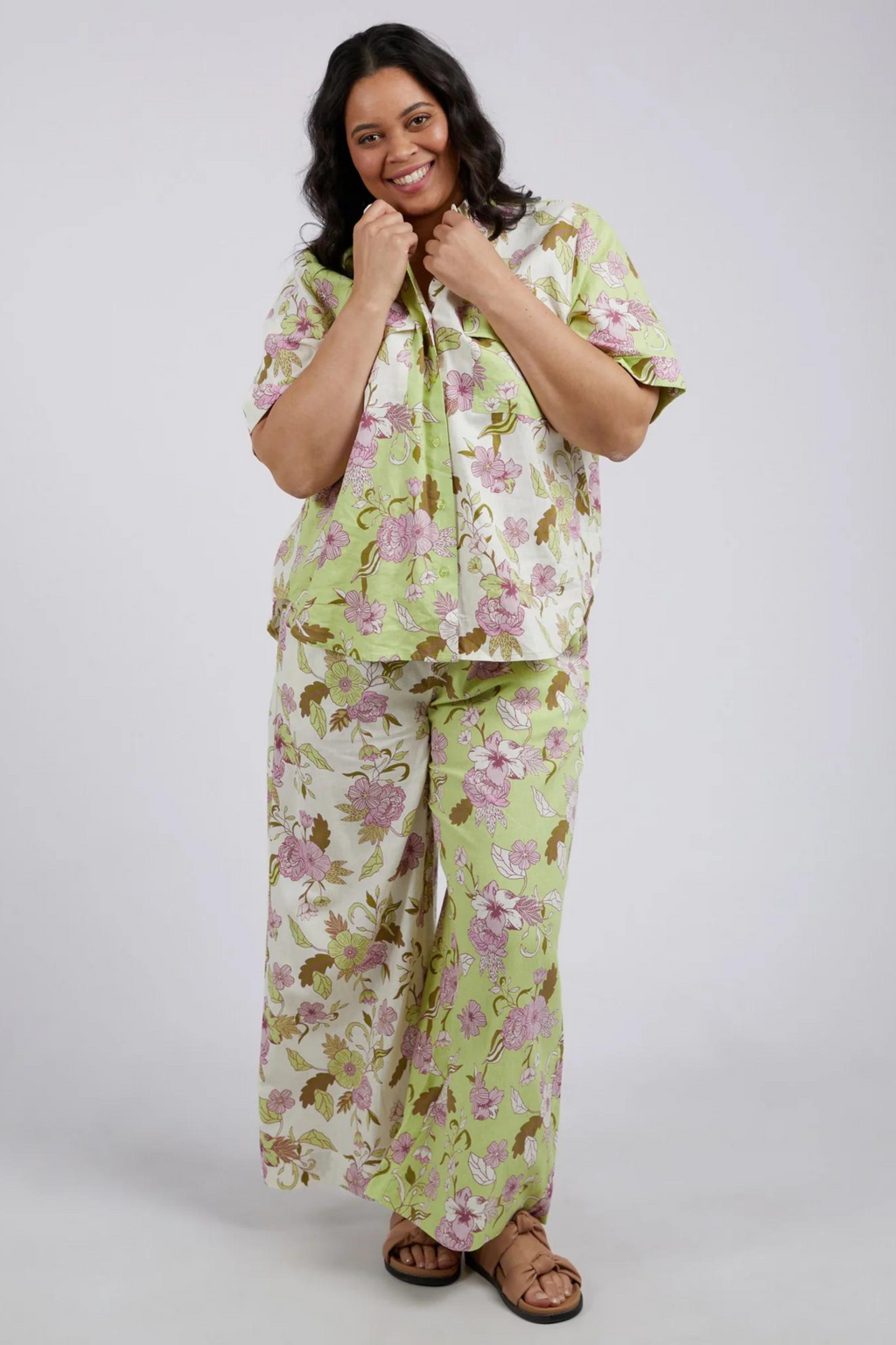 Plus size floral shirt cheap