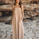 AMIRA PLAIN MAXI - Beige