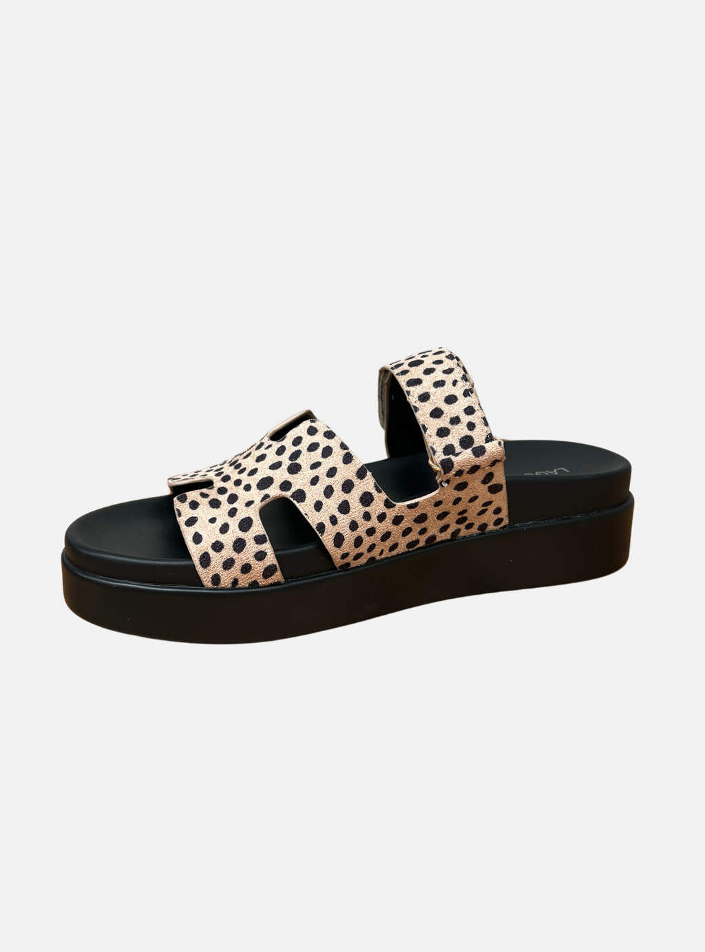 JOSS SLIDE - Beige Cheetah