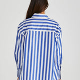 BRYNNE SHIRT - Blue Stripe