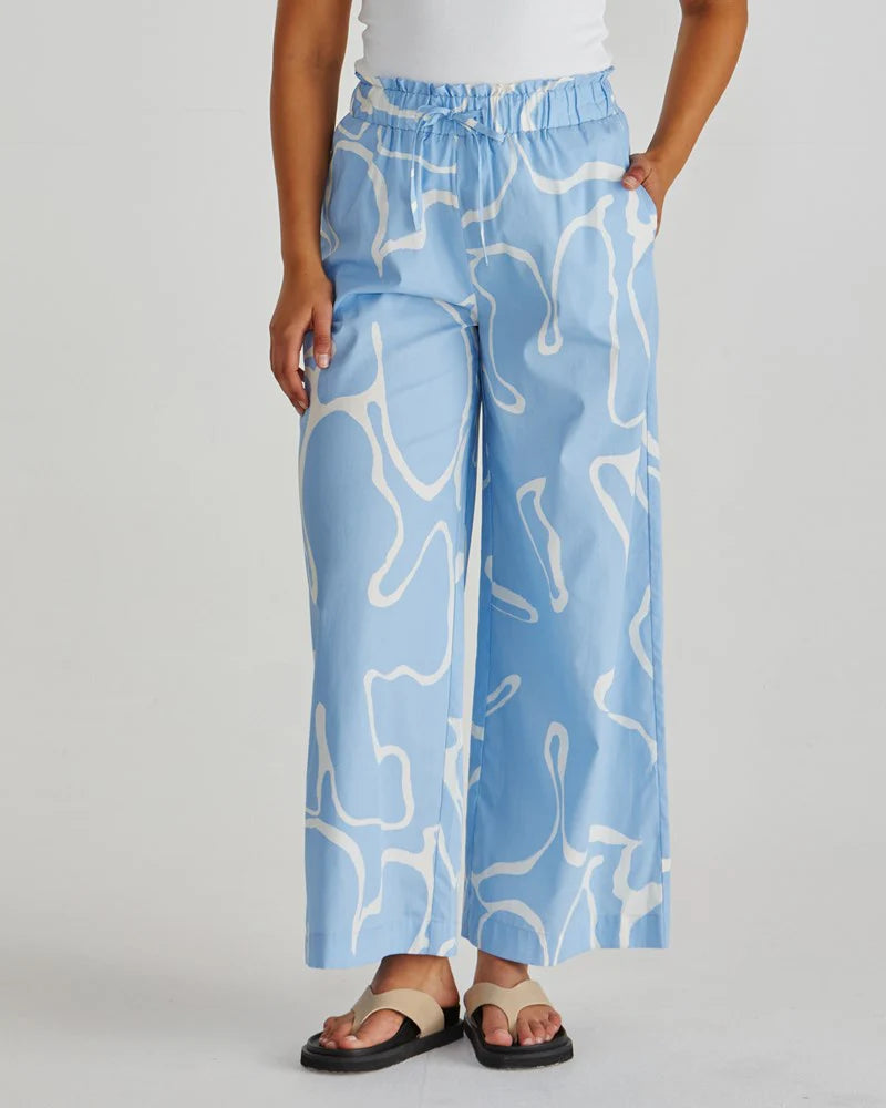 TILDA PANT - Abstract Daisy