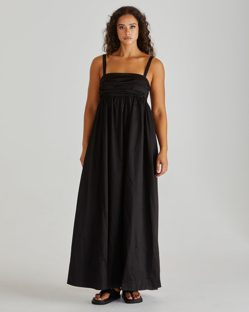 DELANEY MAXI DRESS - Black