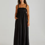 DELANEY MAXI DRESS - Black