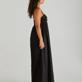 DELANEY MAXI DRESS - Black